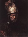 Portrait d’un homme avec un casque d’or Rembrandt